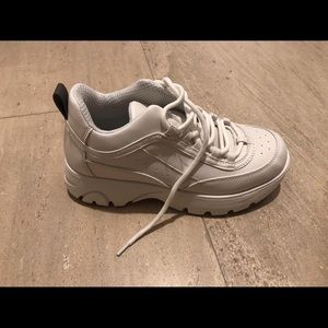 hansel white leather steve madden